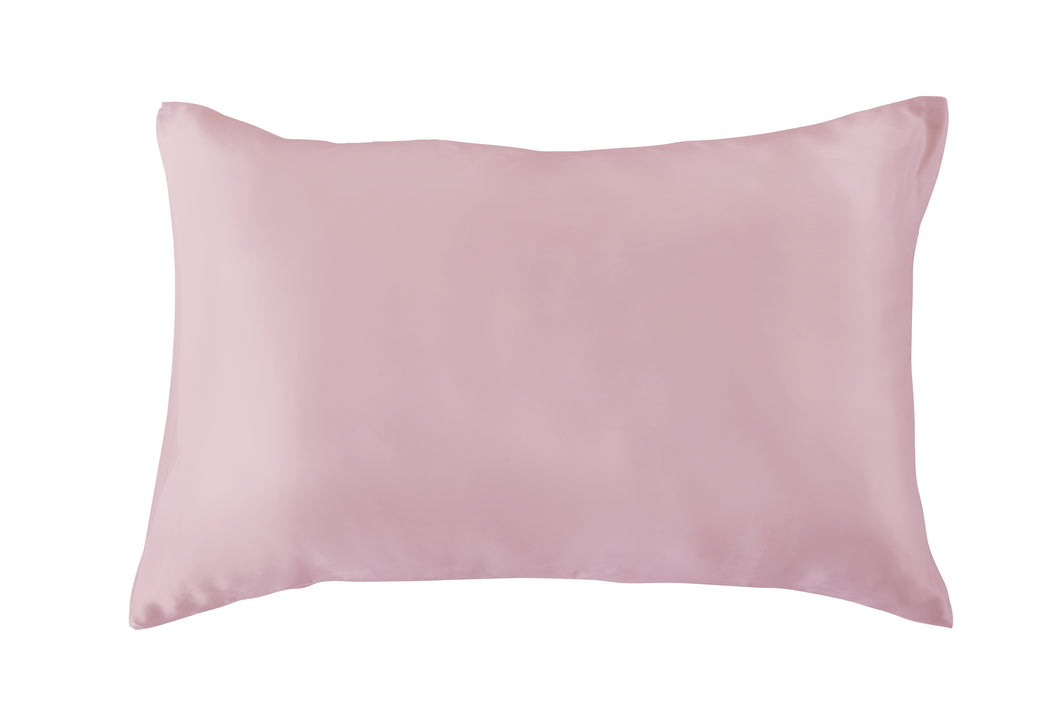Buy 100% Pure Mulberry Silk Pillowcase In India |Color-Pink